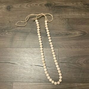 Decorative Wood Beaded Garland